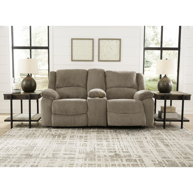 Signature Design by Ashley Draycoll Power Reclining Fabric Loveseat 7650596 IMAGE 4