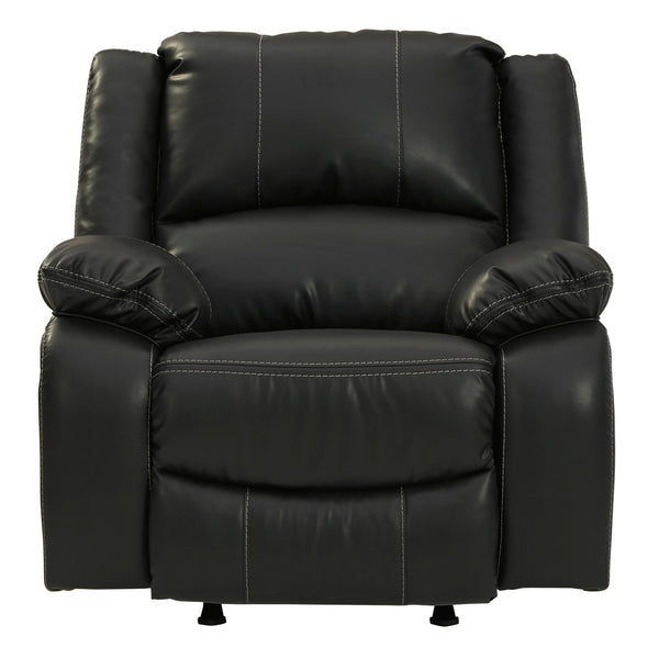 Signature Design by Ashley Calderwell Rocker Leather Look Recliner 7710125 IMAGE 1