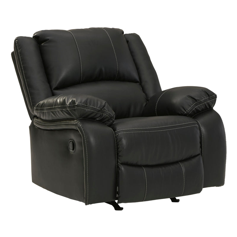 Signature Design by Ashley Calderwell Rocker Leather Look Recliner 7710125 IMAGE 2