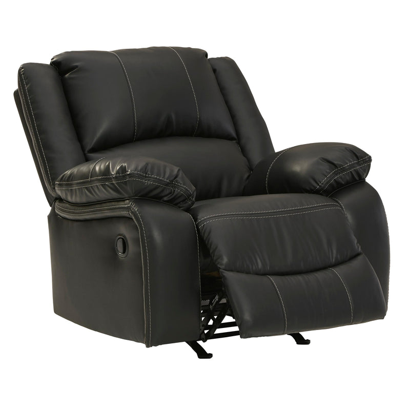 Signature Design by Ashley Calderwell Rocker Leather Look Recliner 7710125 IMAGE 3