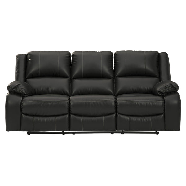 Signature Design by Ashley Calderwell Reclining Leather Look Sofa 7710188 IMAGE 1