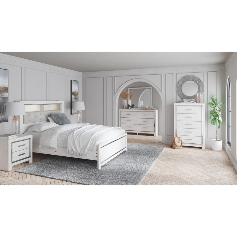 Signature Design by Ashley Altyra Queen Upholstered Bookcase Bed B2640-65/B2640-54/B2640-96 IMAGE 8