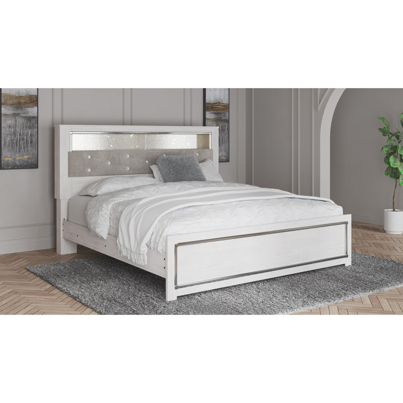 Signature Design by Ashley Altyra King Upholstered Bookcase Bed B2640-69/B2640-56/B2640-97 IMAGE 6