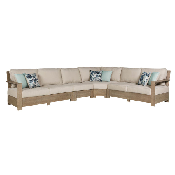 Signature Design by Ashley Outdoor Seating Sectionals P804-854/P804-846/P804-877 IMAGE 1