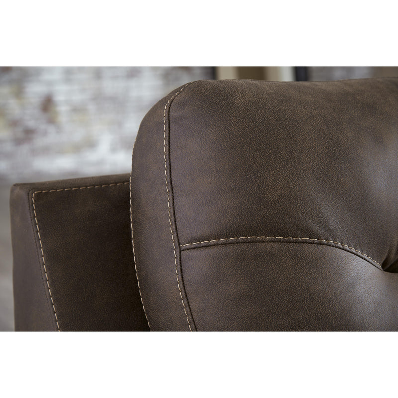 Signature Design by Ashley Maderla Stationary Leather Look Sofa 6200238 IMAGE 6
