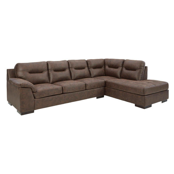 Signature Design by Ashley Maderla Leather Look 2 pc Sectional 6200266/6200217 IMAGE 1