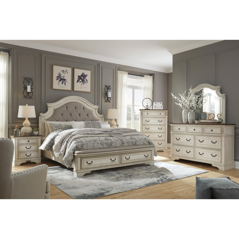 Signature Design by Ashley Realyn Queen Upholstered Bed B743-57/B743-54S/B743-196 IMAGE 8