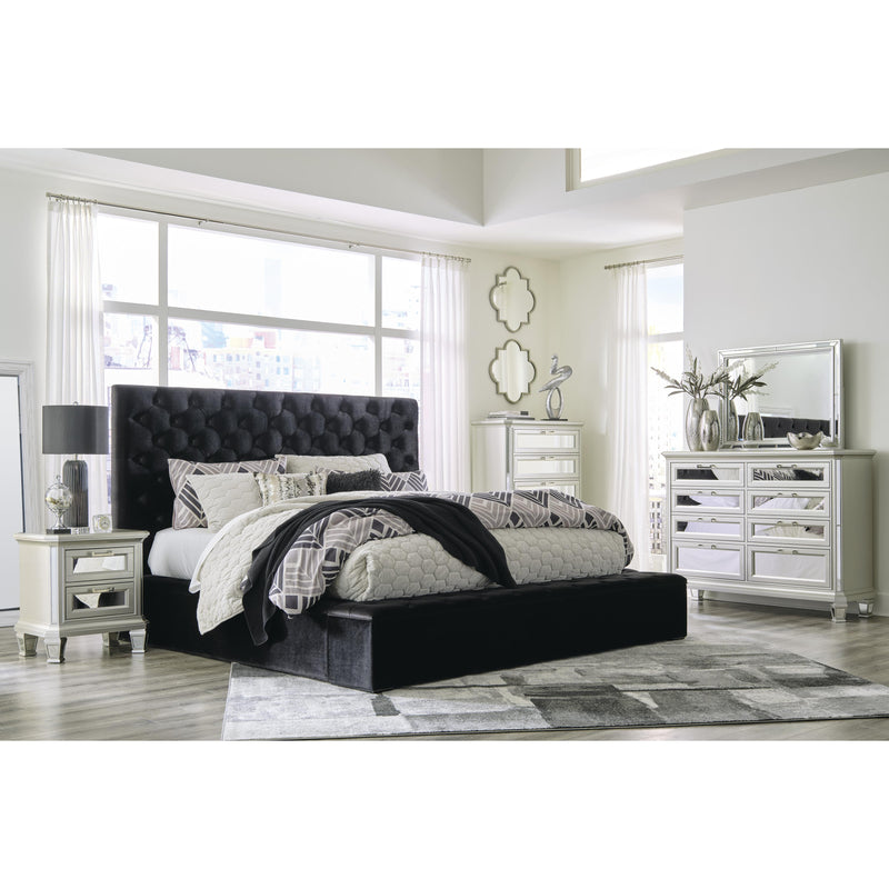 Signature Design by Ashley Lindenfield King Upholstered Bed with Storage B758-158/B758-156/B758-197 IMAGE 11