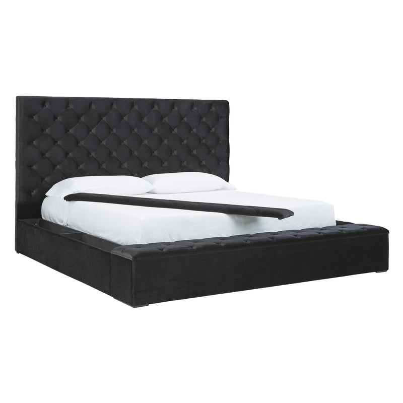 Signature Design by Ashley Lindenfield King Upholstered Bed with Storage B758-158/B758-156/B758-197 IMAGE 3