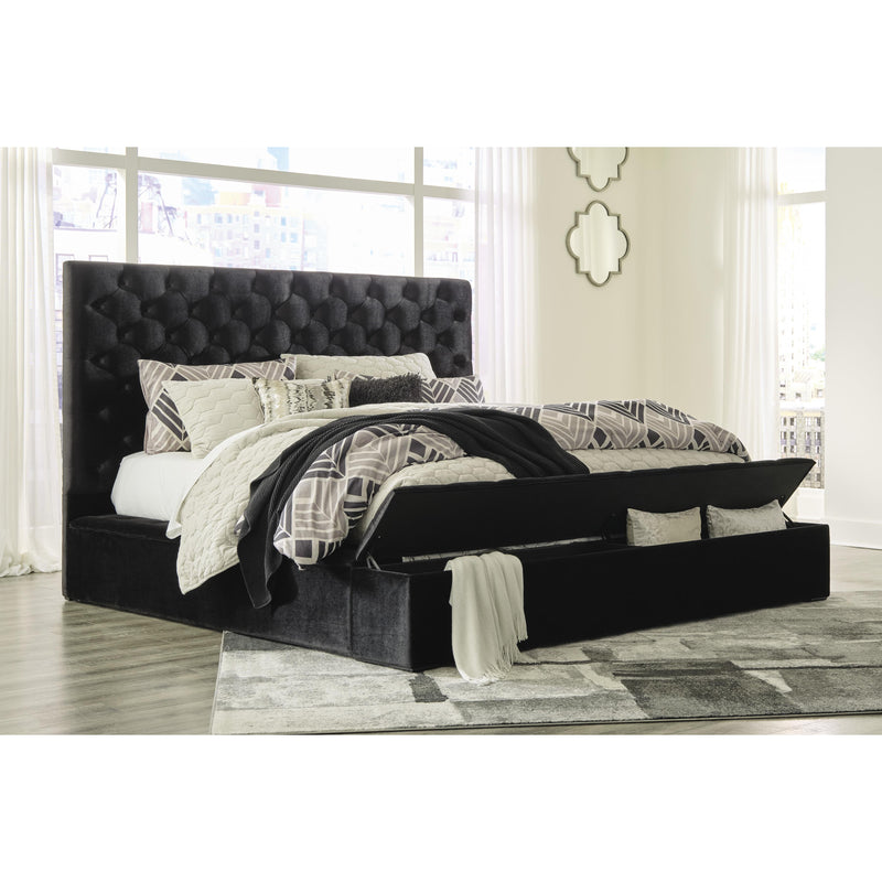 Signature Design by Ashley Lindenfield King Upholstered Bed with Storage B758-158/B758-156/B758-197 IMAGE 7