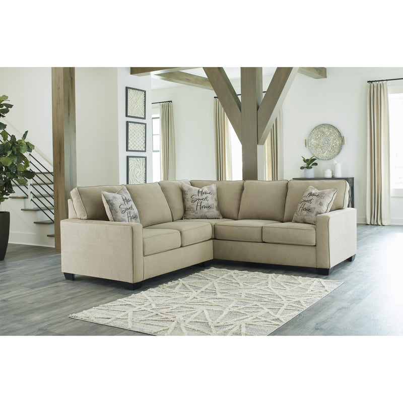 Signature Design by Ashley Lucina 2 pc Sectional 5900655/5900667 IMAGE 3