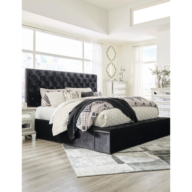 Signature Design by Ashley Lindenfield California King Upholstered Bed with Storage B758-158/B758-156/B758-194 IMAGE 10