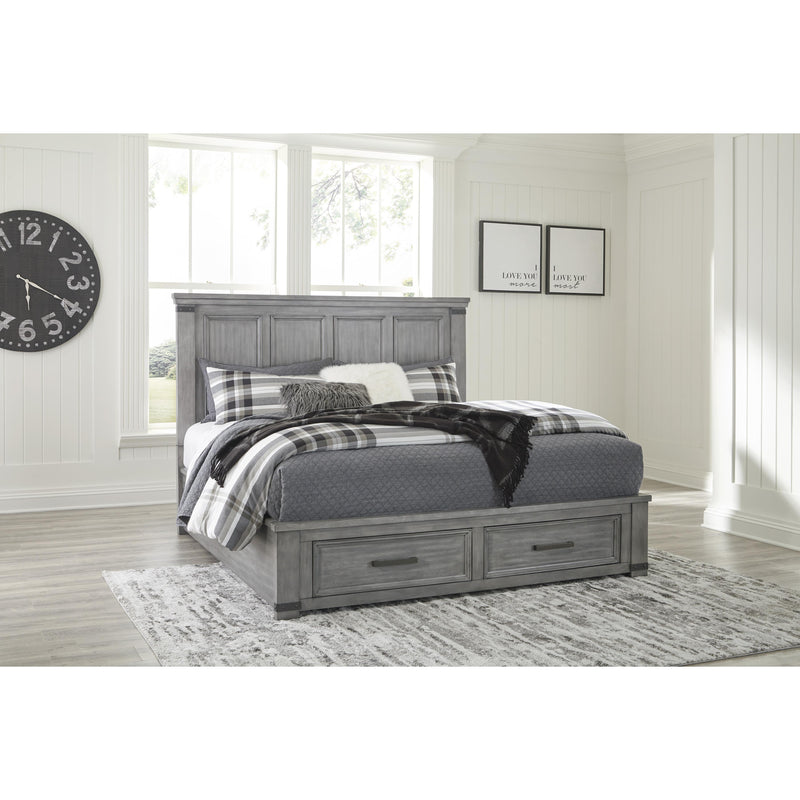 Signature Design by Ashley Russelyn California King Bed with Storage B772-58/B772-56S/B772-94 IMAGE 5