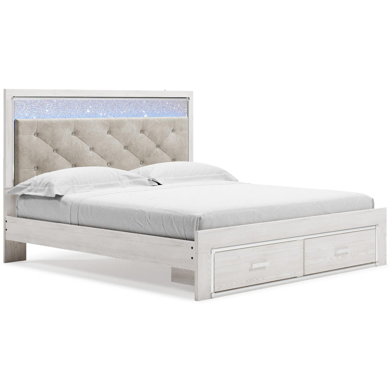 Signature Design by Ashley Altyra King Upholstered Bed with Storage B2640-58/B2640-56S/B2640-95/B100-14 IMAGE 1