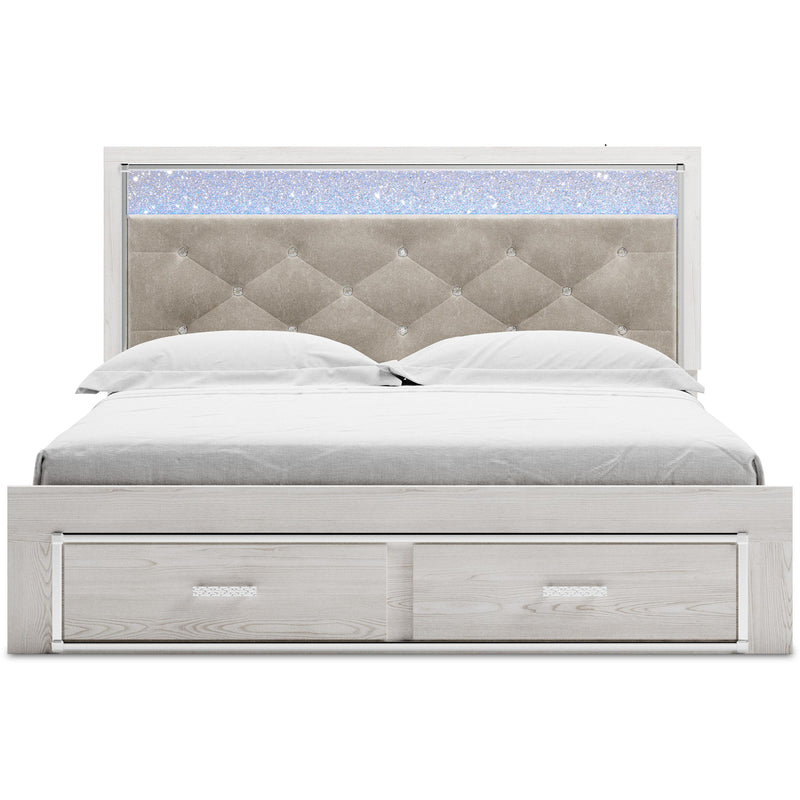 Signature Design by Ashley Altyra King Upholstered Bed with Storage B2640-58/B2640-56S/B2640-95/B100-14 IMAGE 2