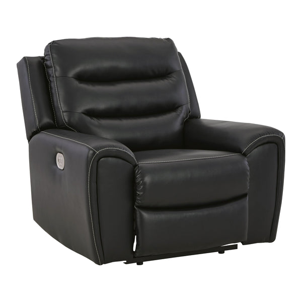 Signature Design by Ashley Warlin Power Fabric Recliner 6110513 IMAGE 1