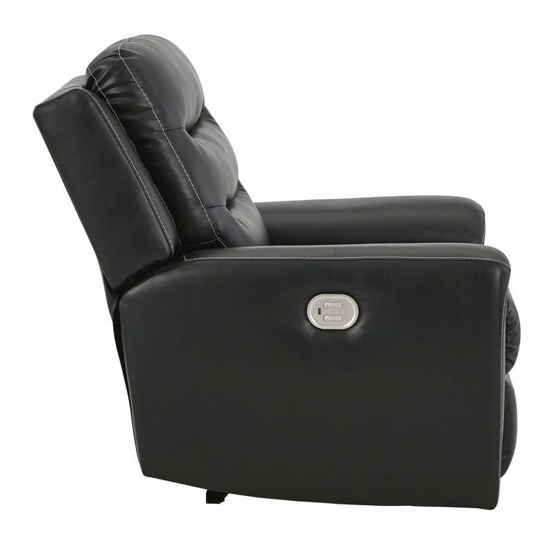 Signature Design by Ashley Warlin Power Fabric Recliner 6110513 IMAGE 4