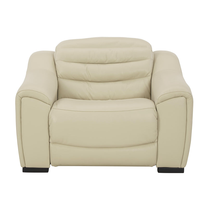 Signature Design by Ashley Center Line Power Leather Match Recliner U6340513 IMAGE 3