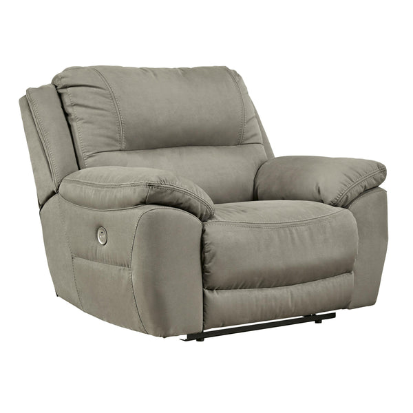Signature Design by Ashley Next-Gen Gaucho Power Fabric Recliner with Wall Recline 5420382 IMAGE 1