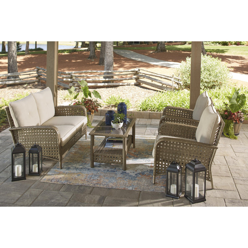 Signature Design by Ashley Outdoor Seating Sets P345-035 IMAGE 12