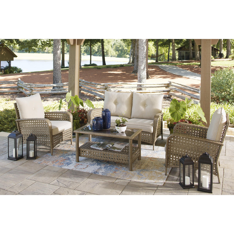 Signature Design by Ashley Outdoor Seating Sets P345-035 IMAGE 14