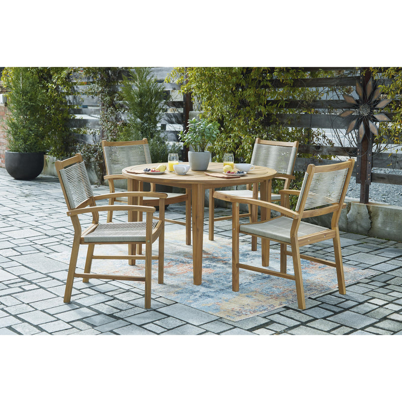 Signature Design by Ashley Outdoor Seating Dining Chairs P407-602A IMAGE 7