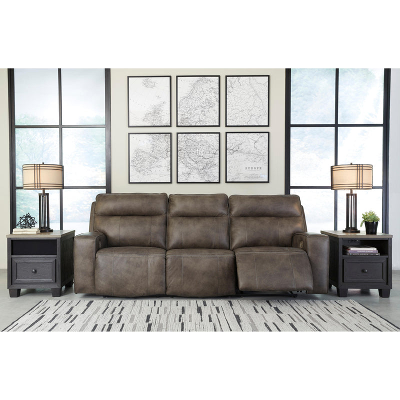 Signature Design by Ashley Game Plan Power Reclining Leather Sofa U1520515 IMAGE 5
