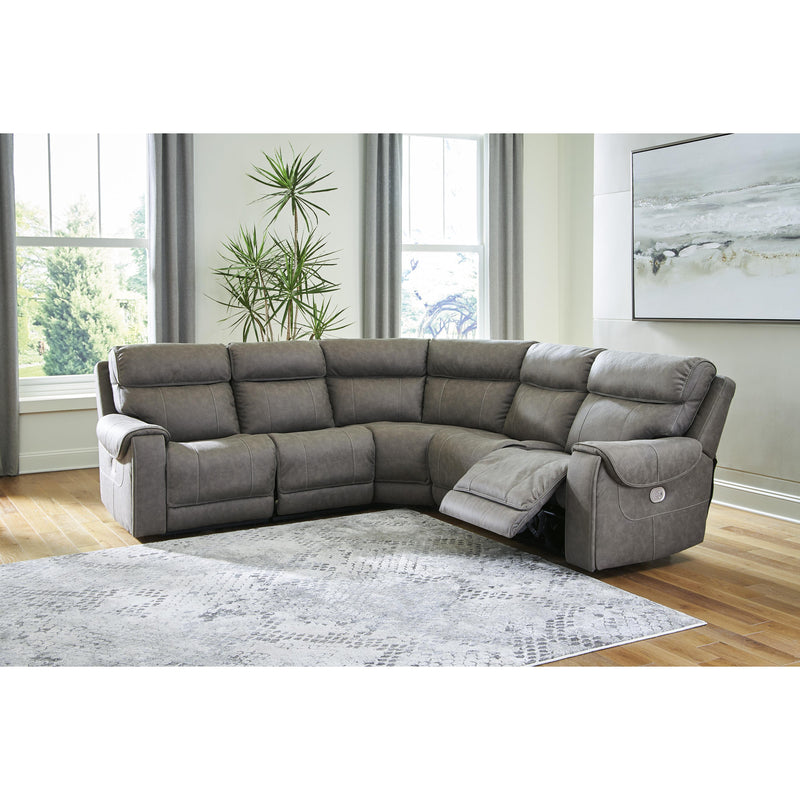 Signature Design by Ashley Starbot Power Reclining 5 pc Sectional 2350158/2350131/2350177/2350146/2350162 IMAGE 4