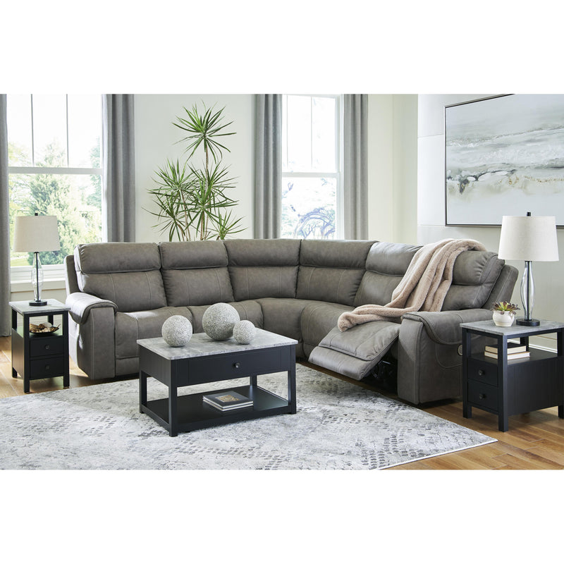 Signature Design by Ashley Starbot Power Reclining 5 pc Sectional 2350158/2350131/2350177/2350146/2350162 IMAGE 5