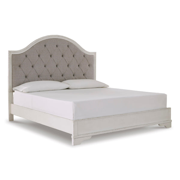 Signature Design by Ashley Brollyn Queen Upholstered Panel Bed B773-57/B773-54 IMAGE 1