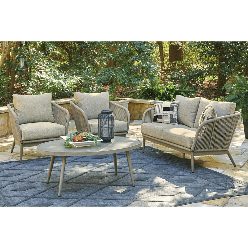 Signature Design by Ashley Outdoor Seating Loveseats P390-835 IMAGE 6