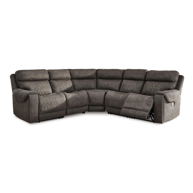 Signature Design by Ashley Hoopster Power Reclining 5 pc Sectional 2370358/2370346/2370377/2370331/2370362 IMAGE 1