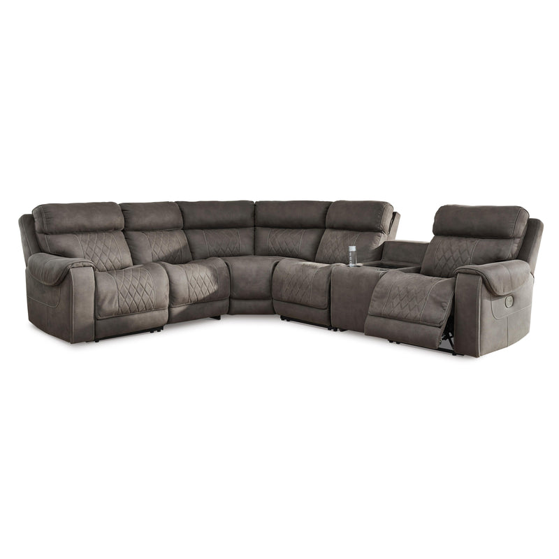 Signature Design by Ashley Hoopster Power Reclining 6 pc Sectional 2370358/2370346/2370377/2370331/2370360/2370362 IMAGE 1