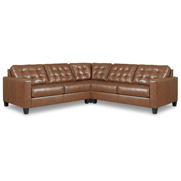 Signature Design by Ashley Baskove 3 pc Sectional 1110255/1110277/1110256 IMAGE 1