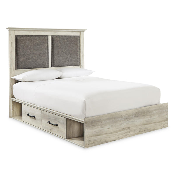 Signature Design by Ashley Cambeck King Upholstered Panel Bed with Storage B192-158/B192-56/B192-60/B192-60/B100-14 IMAGE 1