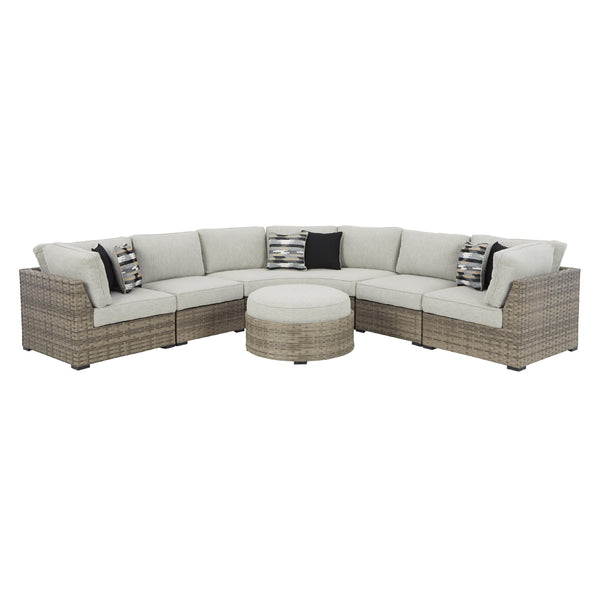 Signature Design by Ashley Outdoor Seating Sectionals P458-877/P458-846/P458-861/P458-846/P458-877 IMAGE 1