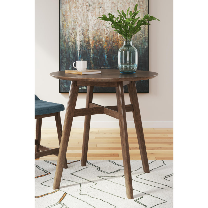 Signature Design by Ashley Round Lyncott Counter Height Dining Table D615-13 IMAGE 4