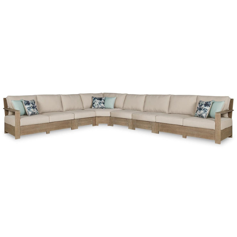 Signature Design by Ashley Outdoor Seating Sectionals P804-854/P804-846/P804-846/P804-846/P804-877 IMAGE 1