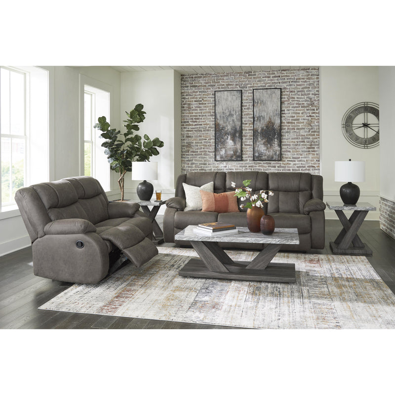 Signature Design by Ashley First Base Reclining Fabric Loveseat 6880486 IMAGE 10