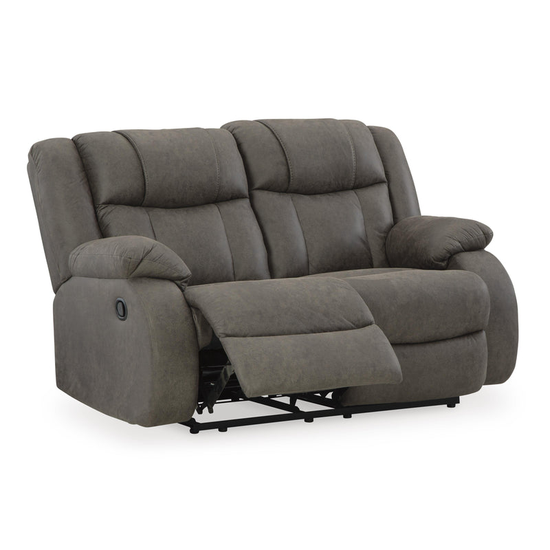 Signature Design by Ashley First Base Reclining Fabric Loveseat 6880486 IMAGE 2