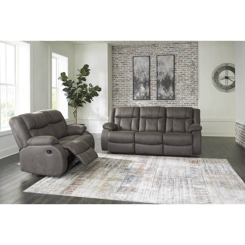 Signature Design by Ashley First Base Reclining Fabric Loveseat 6880486 IMAGE 8