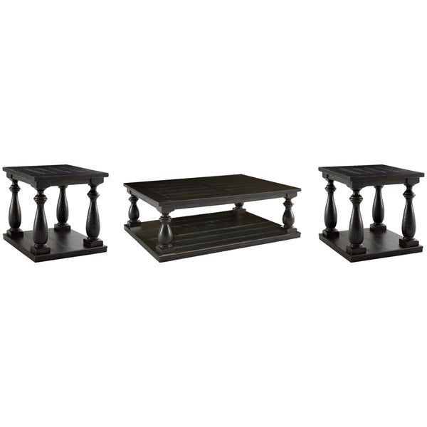 Signature Design by Ashley Mallacar Occasional Table Set T880-1/T880-3/T880-3 IMAGE 1